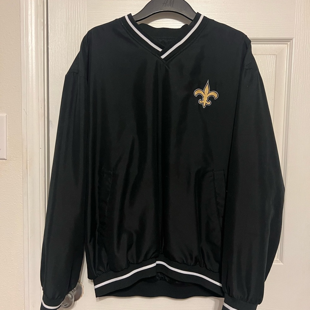 Vintage NFL Saints Windbreaker Crewneck